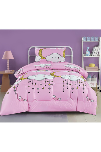 Generic 3 Piece Single Crib Bedding Set, Lightweight Comforter, Suitable for All Seasons G3