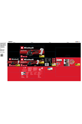 Einhell Te-ag 18/115 Li - Solo, Akülü Avuç Taşlama (AKÜ VE ŞARJ CİHAZI DAHİL DEĞİLDİR) - 4431110