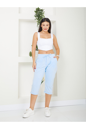 Banadamoda Women's Combed Capri - Comfortable Cut
