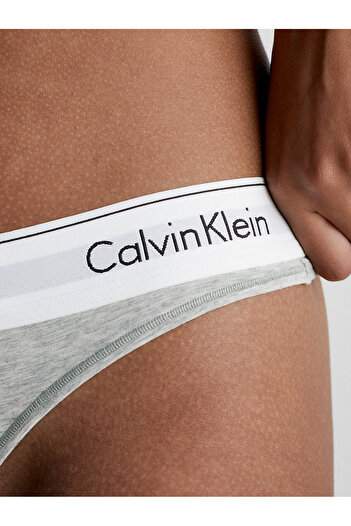 Calvin Klein Kadın Gri Tanga