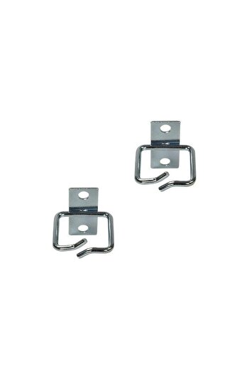 LogiLink LOGILINK cable organizer, for 19" side rail mounting, 2 steel rings 40x40mm