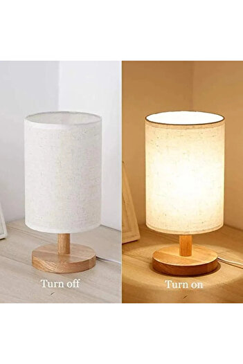 Primo Plus LED Night Light Bedroom Table Lamp White PR160