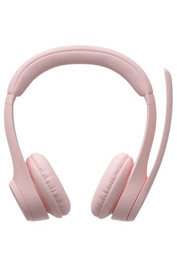 logitech Casti call center Logitech Zone 300, Microfon, Bluetooth (Roz)
