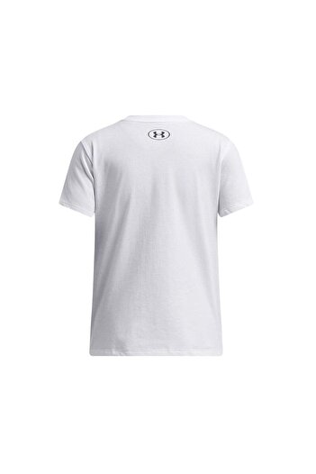 Under Armour JR T-shirt με μεγάλο λογότυπο και γέμιση