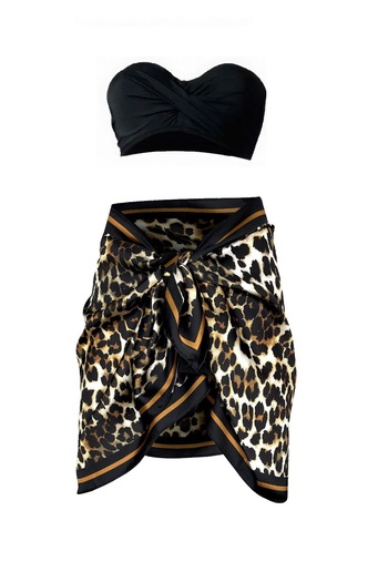 Bolder Coral Leopard Pareo (ΔΕΝ ΕΜΦΑΝΙΖΕΤΑΙ) 50*145 εκ