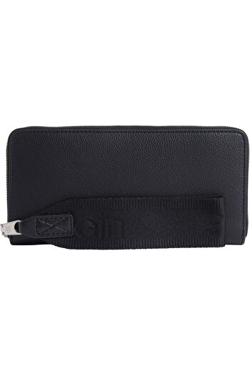 Calvin Klein Calvin Klein Women Natural Black Ultralight Md Zip Wallet