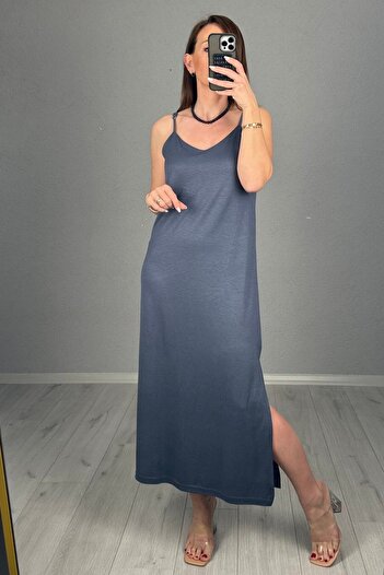 lady special Καθημερινό φόρεμα με λουράκι Modal