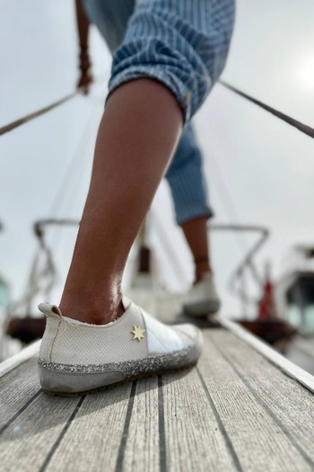 Güneşkızı Guki35 Γυναικείο Λευκό Καθημερινό Άνετο Vegan Pure Sneaker