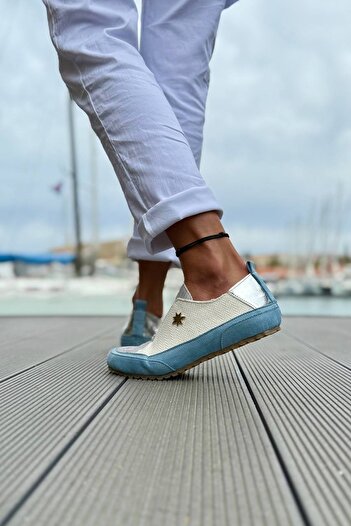 Güneşkızı Guki35 Γυναικείο Λευκό Καθημερινό Άνετο Vegan Fly Sneaker