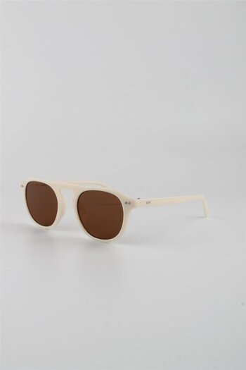 By Marine Unisex Cream Sunglasses - Uv400 Filter G24Ft2029R05