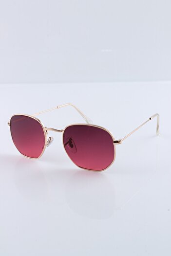 Silvio Monetti Unisex Claret Red Rose UV400 Sunglasses - 3sm3548r007