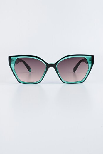 La Viva Women's Green UV 400 Protected Sunglasses 23lv2177r03