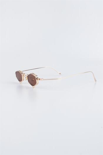 Max Polo Unisex Brown UV 400 Protection Sunglasses - 23MPG50910R2