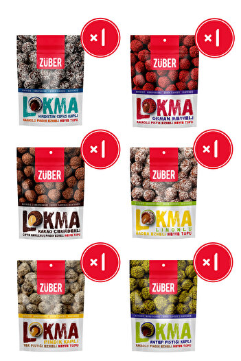 Züber Lokma Opportunity Package 96 Gr X6 Pieces