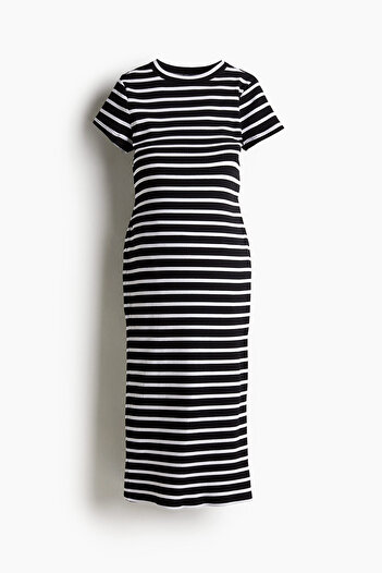 H&M MAMA Ribanalı Tişört Elbise