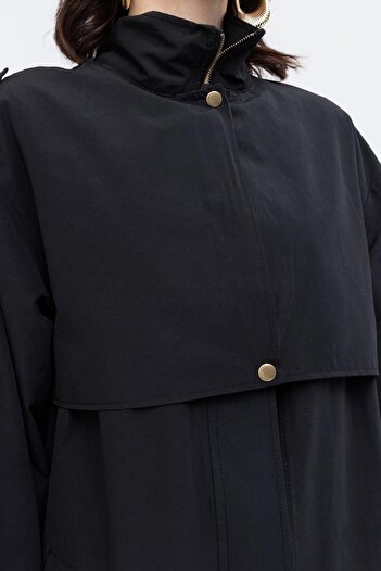 ALLDAY Women's Trench Coat with Pockets and Windbreakers B87029A0