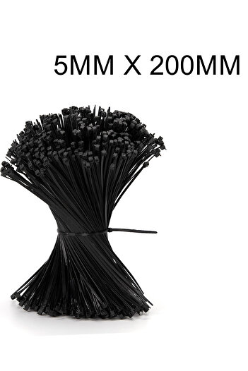 Generic Cable Ties - Nylon - Self-Locking Fastening for Home, Office, Garage, Workshop (100 Pack)