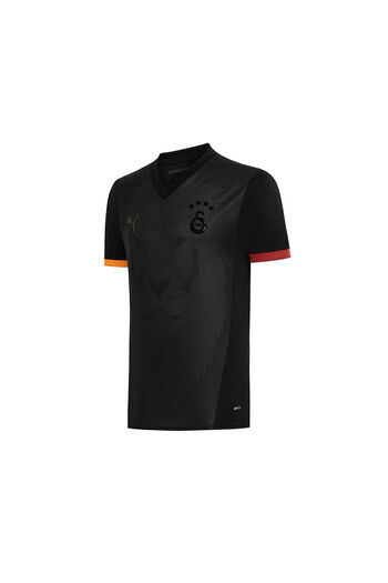 Puma Gsk Special Jersey Rep W/osp Μαύρο - Πορτοκαλί ανδρικό μπλουζάκι 781518-12