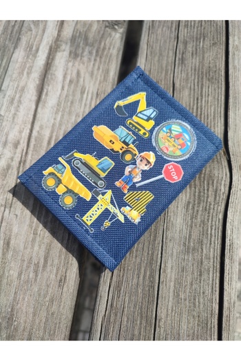 JANJAN Sports Wallet, Unisex Wallet with Velcro, Zipper, Keychain, Coin Compartment, Fabric Wallet