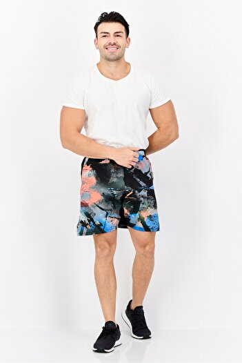 Reebok Men Sportswear Fit Drawstring Training Shorts, Multicolor