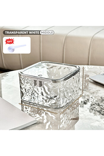 Choice transparent M Laundry Powder Container With Lid Laundry Pods Organizer Washing Capsules Holder Laund