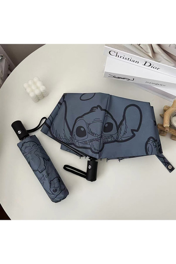 Choice Automatic Umbrella Kawaii Stitch Anime Folded Umbrellas Sun Protection Anti-UV Manual Parasol Portab