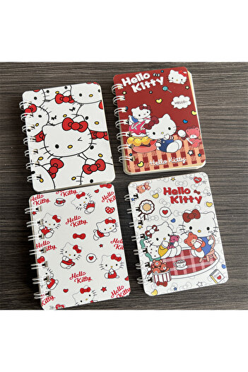 Choice KT random 1pcs A7 Sanrio Hello Kitty Coil Notebook Ins Wind High Beauty Cute Girl Heart Horizontal L