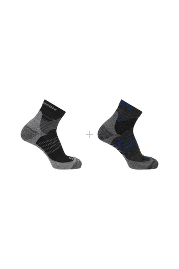 Salomon X Ultra Access Quarter 2 R+l Унисекс черни чорапи UNISEX ЧОРАПИ LC2082900