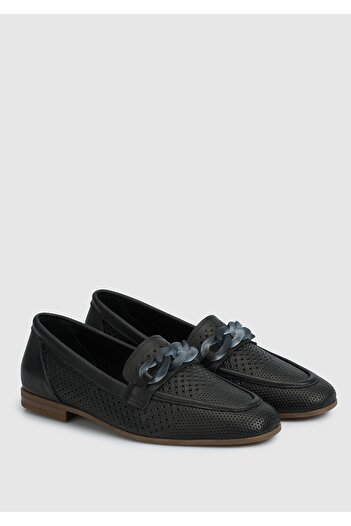 Provoq Leather Black Women's Shoes