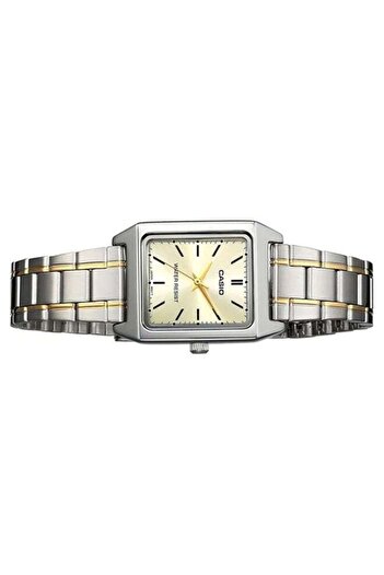 Casio Women's Stainless Steel Analog Watch LTP-V007SG-9EUDF - 31 mm - Silver/Gold