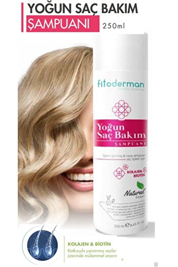 Fitoderman Intensive Hair Care Shampoo - Supporting Anti-Spill