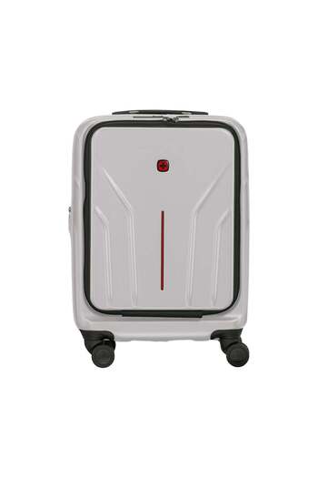 Wenger Amplix Hardside Expandable 55cm Cabin Luggage Trolley - Silver