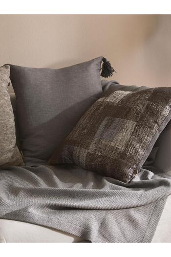 Vanilla Home Ash Whisper 3-Piece Throw Pillow Cover Set