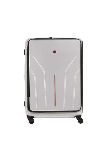 Wenger Amplix Hardside Expandable 83cm Check-In Luggage Trolley - Silver
