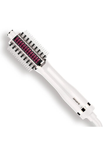 Shark Perie cu aer cald Shark SmoothStyle HT212EU, 3 setari caldura, 900 W (Alb)