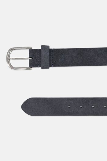 Dockers Men Leather Buckle Belt,Wash Black