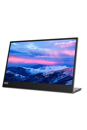 LENOVO Monitor Portabil IPS LED Lenovo 15.6" L15, Full HD (1920 x 1080), USB (Argintiu)
