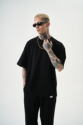 Respire Adidas Men's Basic T-Shirt Black