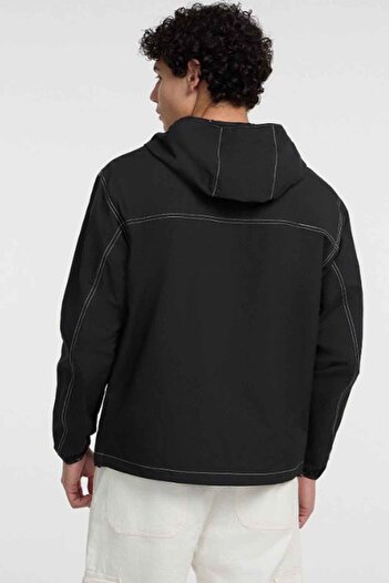 Guess Erkek GJ Packable Windbrak Mont - Siyah