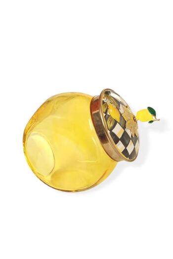 Miss Betty Linda Enameled Glass Jar with Lid 1.5 L