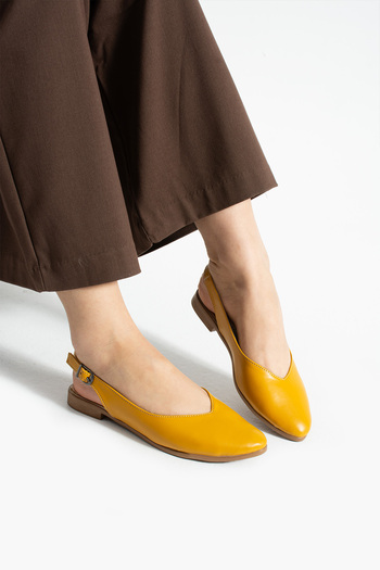apelles Shoes Daily Women's Back Open Ballerinas