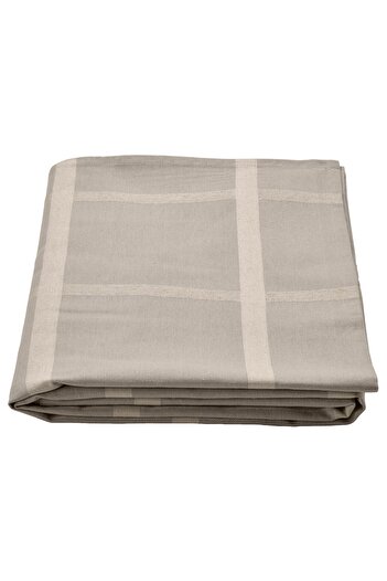 IKEA NISSÖGA Tablecloth, grey, 145 x 240 cm