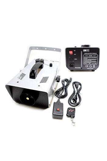 Depox Set Smoke Machine and Balloon Machine 60W, 1200 W, 4.5 l liquid included