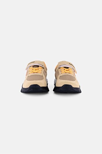 Lotto Kids Boy Velcro Closure Outdoor Sports Shoes, Tan