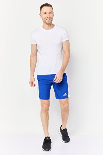 adidas Men Sportswear Fit 9 Inseam Outdoor Shorts, Blue