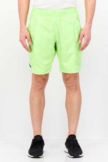 adidas Men Sportswear Fit Tennis Shorts, Neon Green