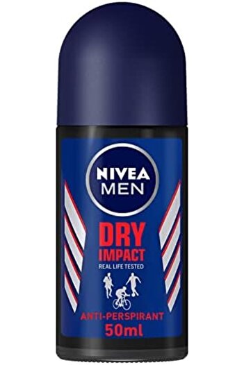 NIVEA Dry Impact Deodorant for Men, 50 ml, Refreshing