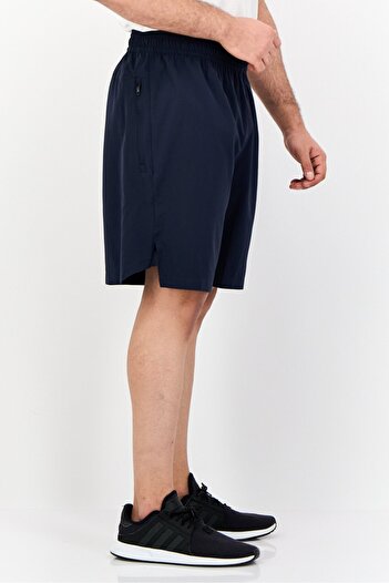adidas Men Sportswear Fit 9 Inseam Training Shorts, Navy