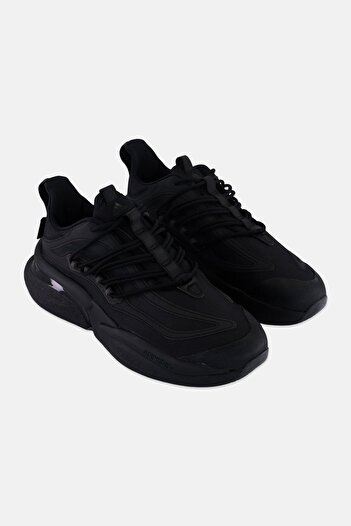 adidas Men Alphaboost Lace Up Running Shoes, Black