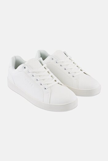 Nicce Men Vettio Training Lace Up Sport Shoes, White